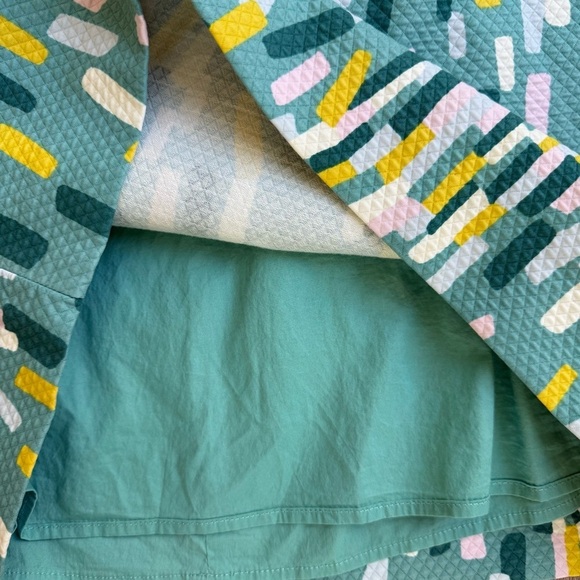 BODEN Sleeveless V-Neck Confetti Print Sheath Dress with Pockets Size 4 - Picture 12 of 16